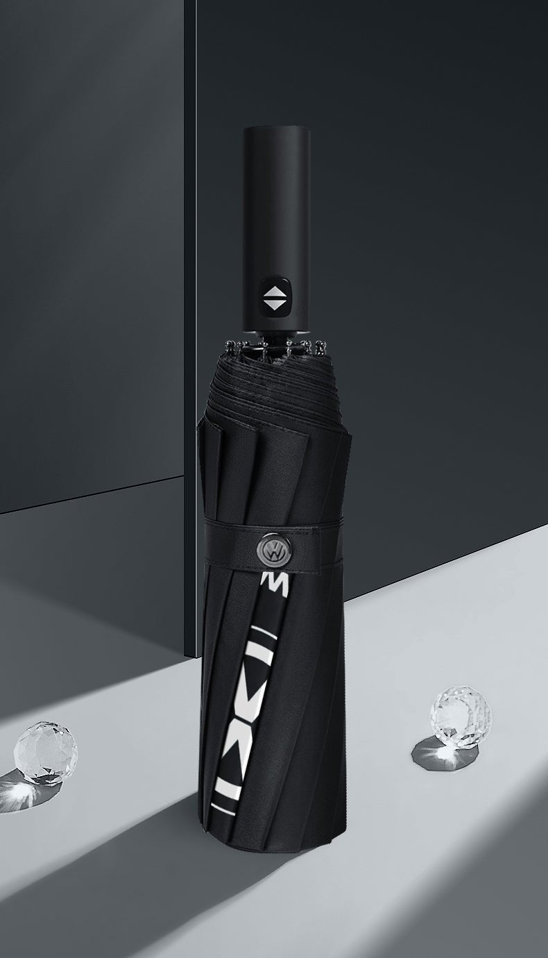 Volkswagen/VW Logo Self-folding Umbrella