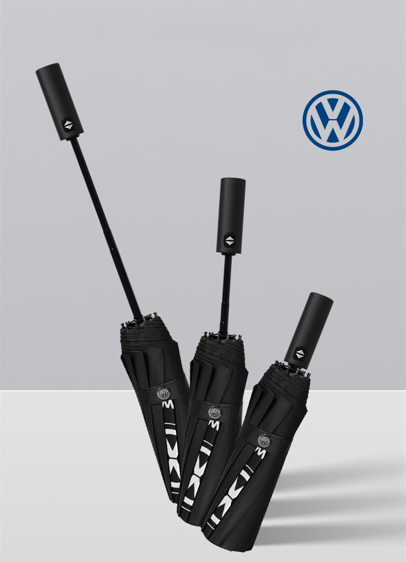 Volkswagen/VW Logo Self-folding Umbrella
