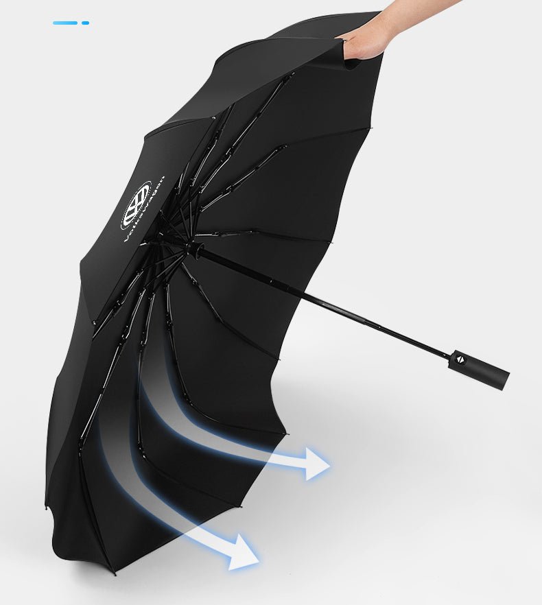 Volkswagen/VW Logo Self-folding Umbrella
