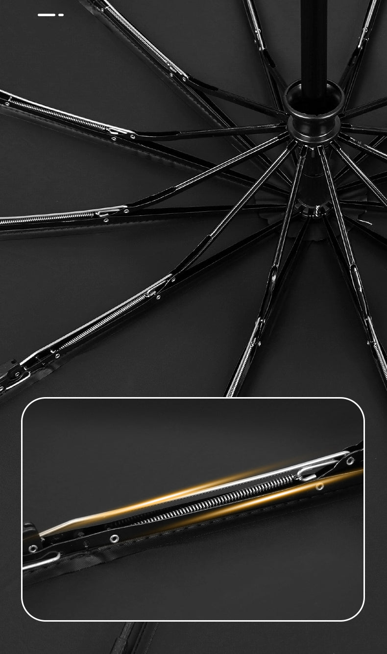 Land Rover/Jaguar Logo Self-folding Umbrella